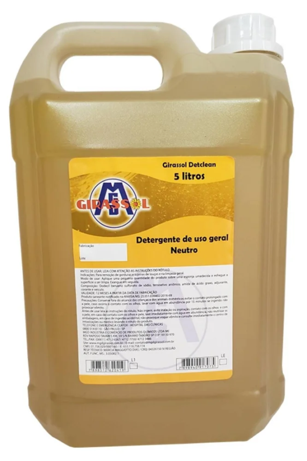 DETERGENTE DE USO GERAL NEUTRO - GIRASSOL