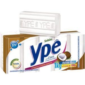Sabão em Pedra Coco com 5 Unidades Ypê